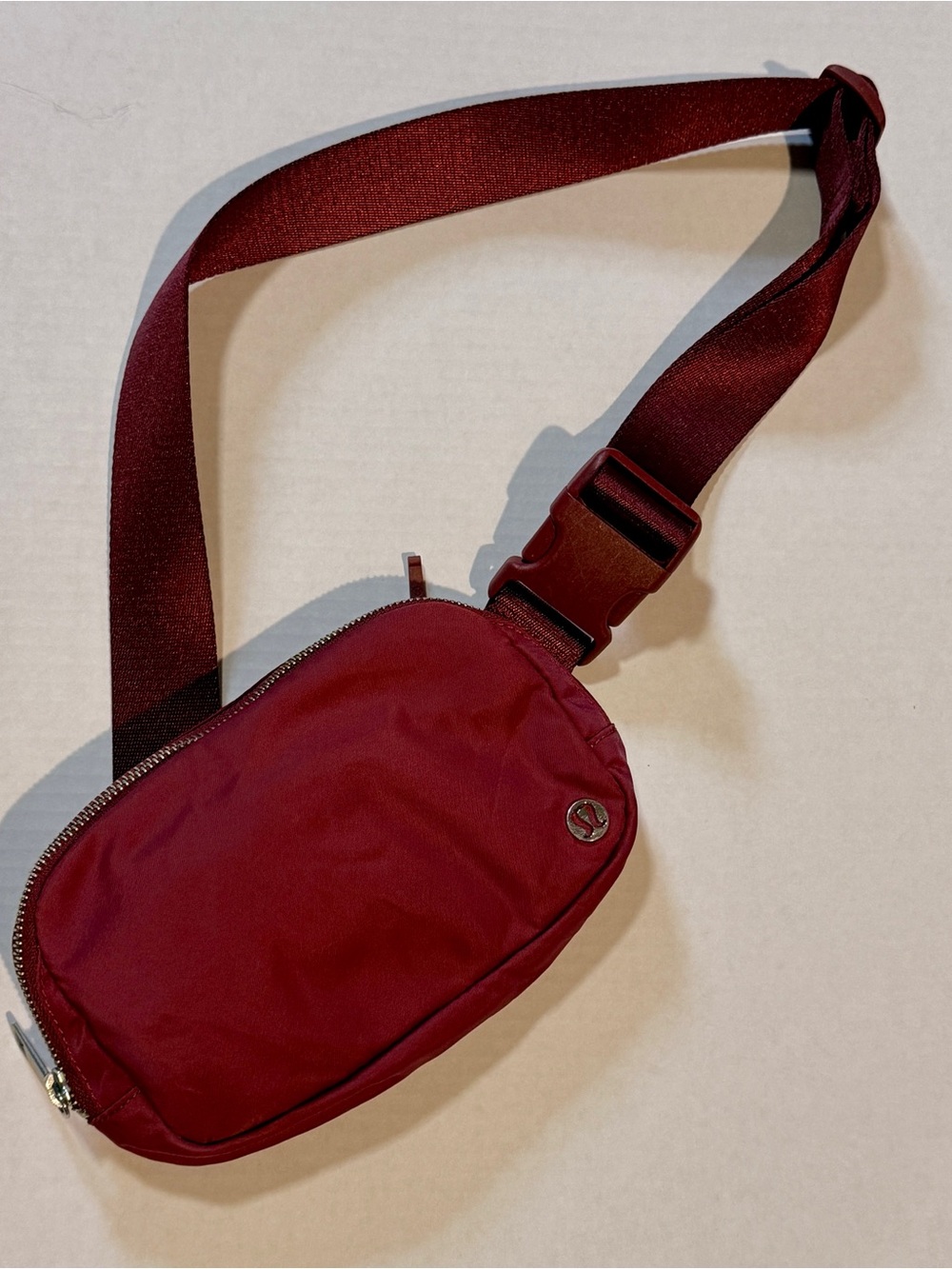 lululemon athletica Burgundy Crossbody Belt Bag